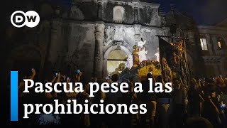 Nicaragua celebra Semana Santa a pesar de restricciones del gobierno [upl. by Kcirredal]