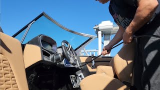 how to replace a steering Cable in your wakeboard boat [upl. by Welton]