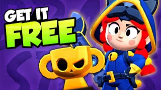 How to Get FREE Cat Burglar Jessie Skin Step by Step Brawlywood Brawl Stars [upl. by Emee]