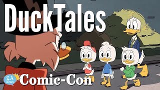 quotDuckTalesquot Cast Dances Their Way Through Some Ringtones ComicCon  Los Angeles Times [upl. by Niknar]