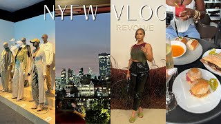 NYFW VLOG  Pack amp Prep Fashion Events Meeting Influencers NYC Nights etc [upl. by Deland]