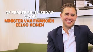 De eerste Prinsjesdag voor minister van Financiën Eelco Heinen [upl. by Iviv635]