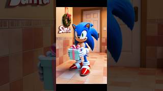 Sonic Lied to Santa But😮😅shorts [upl. by Nadirehs]