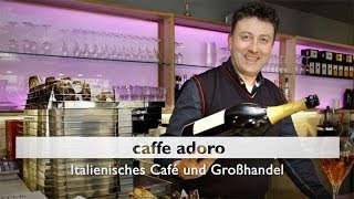 Cafe Kirchheim Kaffeespezialitäten online Kaffeepads caffe adoro Kirchheim unter Teck [upl. by Sherrer753]