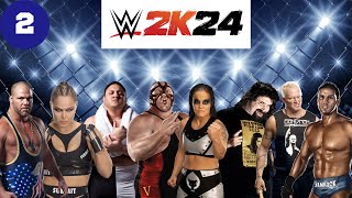 WWE 2K24 Extreme Fight League Episode 2 Angle vs Vader [upl. by Seth805]