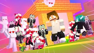 All the girls fell in love with Max Minecraft Animation Love Store [upl. by Nivets]