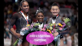 2023 Xfinity US Gymnastics Championship Winning Routines [upl. by Whiney]