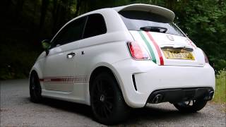 Magneti Marelli SS500R2 Bombardone race spec exhaust on my Abarth 500 [upl. by Sirah]