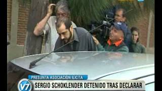 Visión Siete Quedaron detenidos los hermanos Schoklender [upl. by Raddatz]