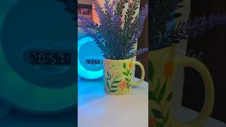 Painting on Mug🌱🌻✨ diy shorts craft artisticrifat [upl. by Arotahs]