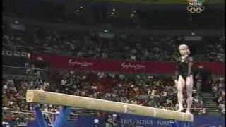 Viktoria Karpenko  2000 Olympics AA  Balance Beam [upl. by Anyela856]