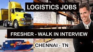 Logistics Executive Job  Logistics Interview  myemploymentjobs [upl. by Nolyarb]