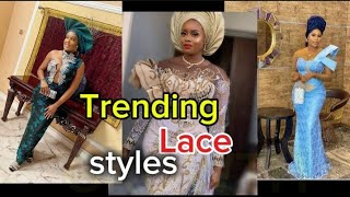 Trending Asoebi fashion styles for elegant ladiesAsoebi inspiration asoebi Nigerianfashion [upl. by Attenov]