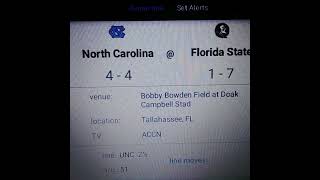 North Carolina vs Florida St College Football 11224 Prediction [upl. by Trevar]