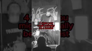 4 signs you might actually be a bassist… bassist bassplayer guitarist band funny musician [upl. by Naehs658]