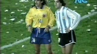 Argentina 0Colombia 5 para la Copa Mundial de Fútbol 1994 parte 7 [upl. by Annahoj99]