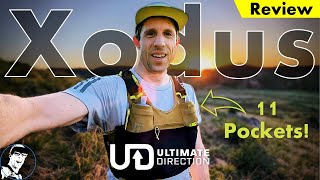 Ultimate Direction Xodus Vest Review  So Many Pockets [upl. by Ynattib]