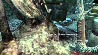 Skyrim A Daedras Best Friend Quest Guide amp Receiving Rueful Axe or Clavicus Viles Masque [upl. by Ailongam257]