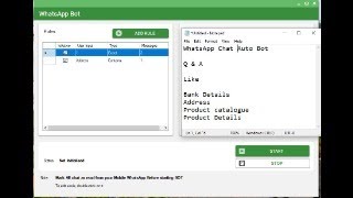 WhatsApp Chat Bot  Auto ChatBot for WhatsApp  ChatBot in business use [upl. by Mw]