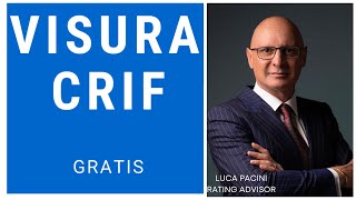 COME fare la VISURA CRIF gratis per LA CANCELLAZIONE successiva spiega Luca PACINI rating Advisor [upl. by Acinomahs757]