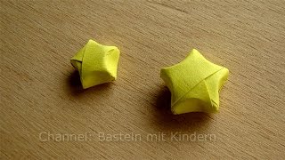 3D Sterne basteln  Bastelideen Weihnachten  Weihnachtssterne falten  DIY Origami Stern [upl. by Alidia]