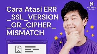 Cara Mengatasi ERRSSLVERSIONORCIPHERMISMATCH [upl. by Jarred523]