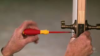 How to Install a Passage Door Handle on Internal Doors  Tutorial Video by Tradco [upl. by Grimonia878]