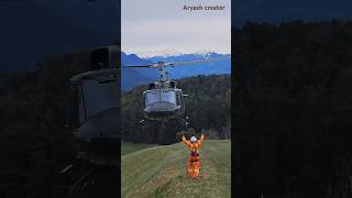 Augusta Bell 212 helicopter  helicopter crash  viralvideo trendingvideo youtubeshorts shorts [upl. by Onibas]