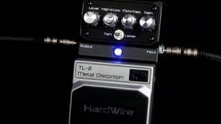 Digitech Hardwire TL2 Metal Distortion [upl. by Odnamla645]