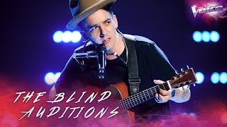 Blind Audition AP DAntonio sings Mr Tambourine Man  The Voice Australia 2018 [upl. by Iderf]