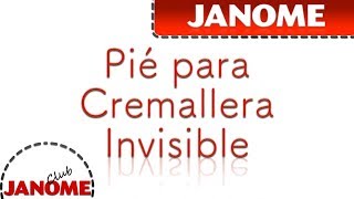 PiÃ© de cremallera invisible [upl. by Noell692]