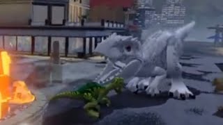 LEGO Jurassic World Boardwalk Show Down prt 1 [upl. by Chapland5]