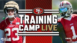 Matt Maiocco Jennifer Lee Chan break down 49ers versatility on offense  49ers Training Camp Live [upl. by Bergen807]