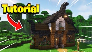 COMO FAZER uma CASA MEDIEVAL no MINECRAFT 120 [upl. by Bjork13]