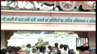 Heavy Flood in Rishikesh captured on camera [upl. by Esilrahc]