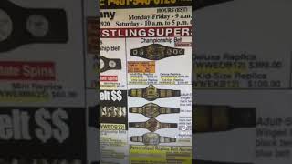 How Much Did Belts Cost During The Ruthless Aggression Era shorts [upl. by Weingartner]