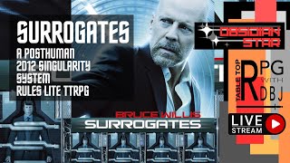 Surrogates Movie to TTRPGs  OBSIDIAN STAR Design Journey [upl. by Stoller]