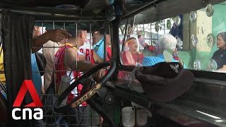 Fears of falling income vehicle ownership mount amid phaseout of jeepneys in Philippines [upl. by Einafpets]