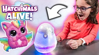 HATCHIMALS ALIVE UOVO MISTERIOSO Matilde Schiude 2 Uova [upl. by Arahset]