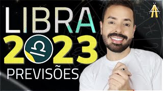 PREVISÕES 2023 SIGNO DE LIBRA ♎️  AMOR TRABALHO SAÚDE E DINHEIRO [upl. by Narmak826]