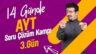 AYT Kimya Soru Çözümü Kampı  AYT Kimya 3 GÜN  11sınıf Kimya  Sıvı Çözeltiler [upl. by Nueovas]