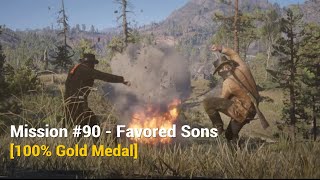 RDR2  Mission 90  Favored Sons 100 Gold Medal [upl. by Gracie135]