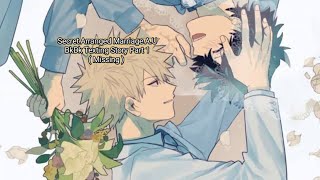 Missing Secret Arranged Marriage AU Bkdk Texting Story Part 1 MHA Texting Story [upl. by Aryamo]