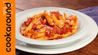 Penne allarrabbiata  Ricetta tradizionale [upl. by Edras382]