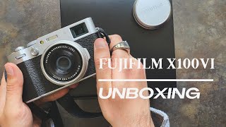 Fujifilm X100VI  Unboxing [upl. by Yeca]