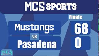 MCS Sports  Friendswood vs Pasadena 101724 [upl. by Rafaelia923]