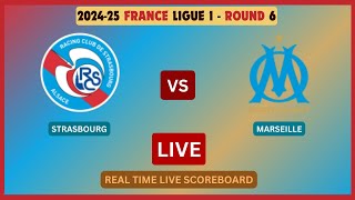 Strasbourg Vs Marseille LIVE Score UPDATE Today 202425 Ligue 1 Round 6 Soccer Football Sep 29 2024 [upl. by Ynohtnanhoj]