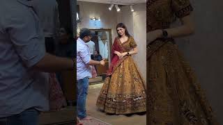 Congratulations sister 👏🎉 rad lehenga designs Amar shop har prakar ke lehenge uplabdh hai trending [upl. by Mcnalley244]