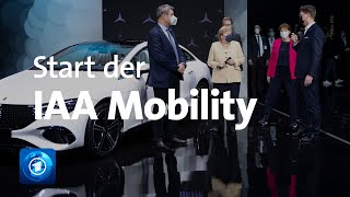 Mobilitätsmesse IAA Mobility beginnt in München [upl. by Ardis924]