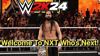 wwe 2k24 Myrise Gameplay E2  Can Hunter Survive In Casket Match [upl. by Tychonn]